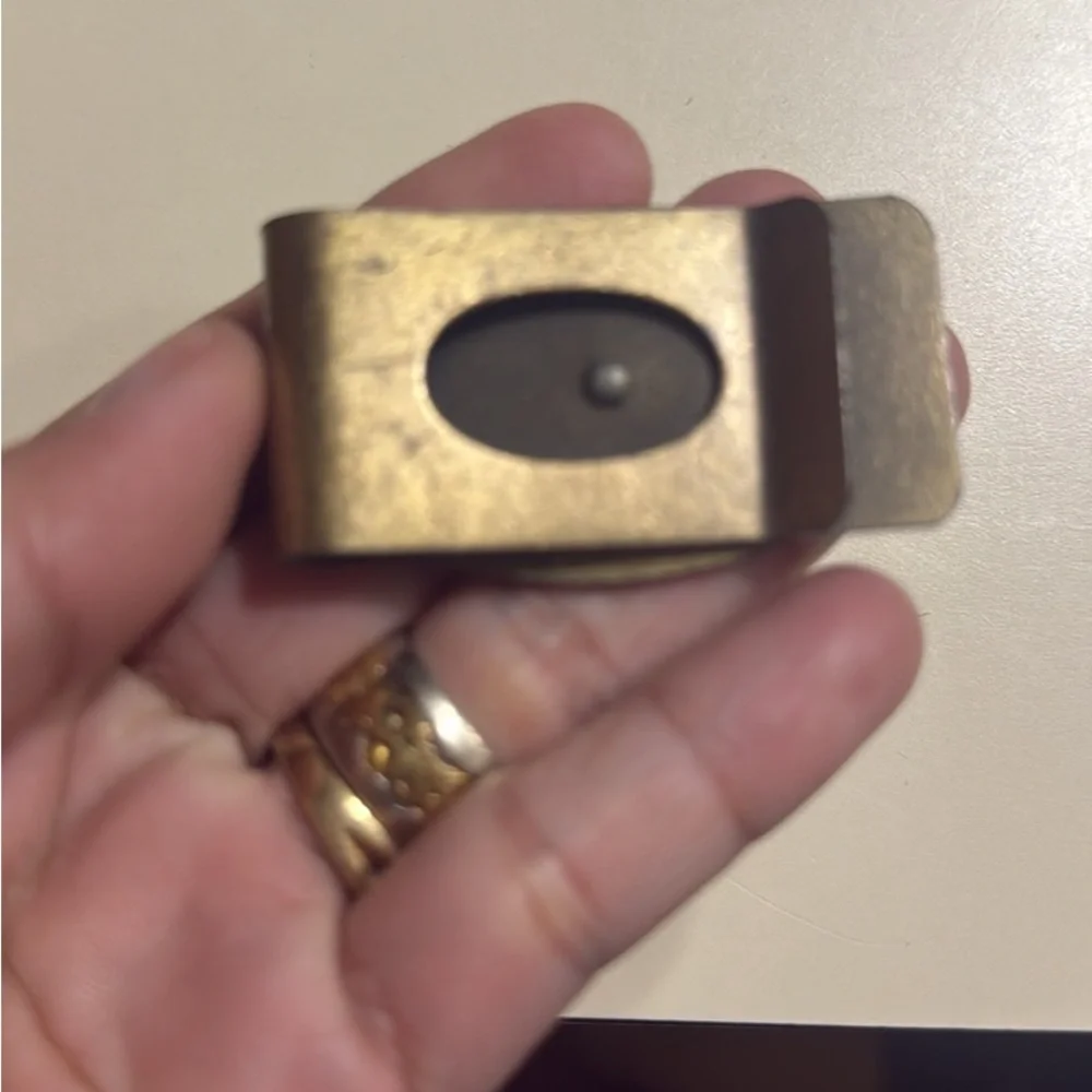 Vintage money clip from the very old FRONTIER Hotel in Las Vegas